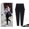 Casual Plus Size Harem Pants For Women With High Waist And Breathable Milk Silk Fabric For Summer Comfort