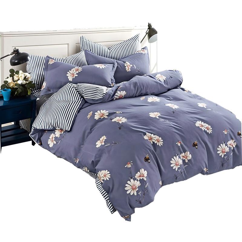 TISEN TQ-T112 Soft Feel Polyester 4-Piece Bedding Set