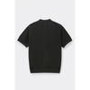 Customellow Black Texture Knit Sweater C9wam26411bkx
