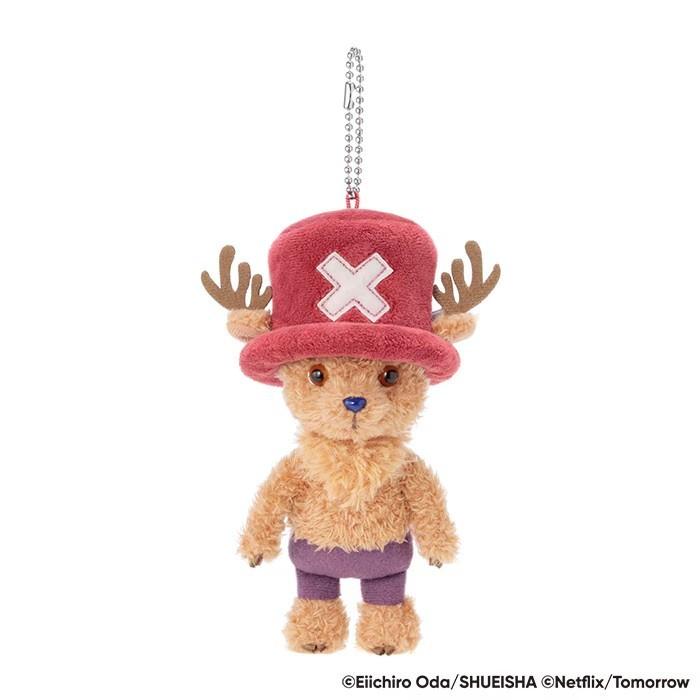 Monchhichi Tony Chopper Keychain Plush ONE PIECE Netflix Japan Limited
