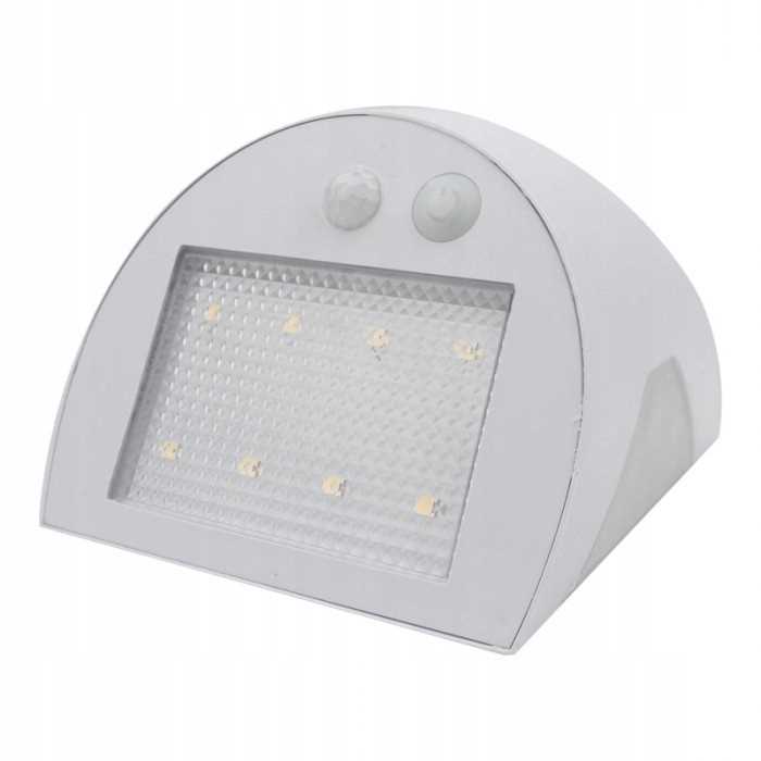 Biała Lampa Solarna Elewacyjna 3W 4000K Soe-9