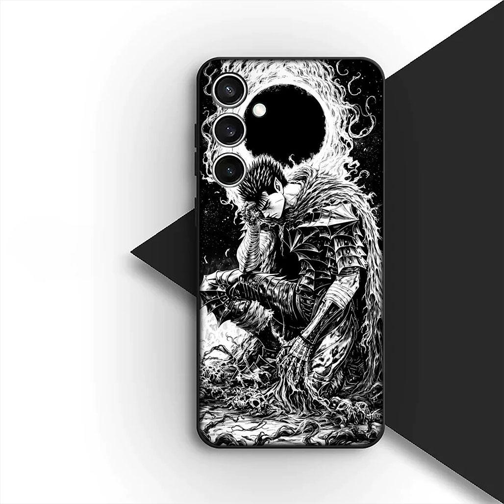 

Berserk Cartoon Guts Silicone Cover for Samsung Galaxy S22 S21 S20 FE Ultra Plus A07 A15 A16 A17 A25 A37 A57 + Coque Phone Case Galaxy A17