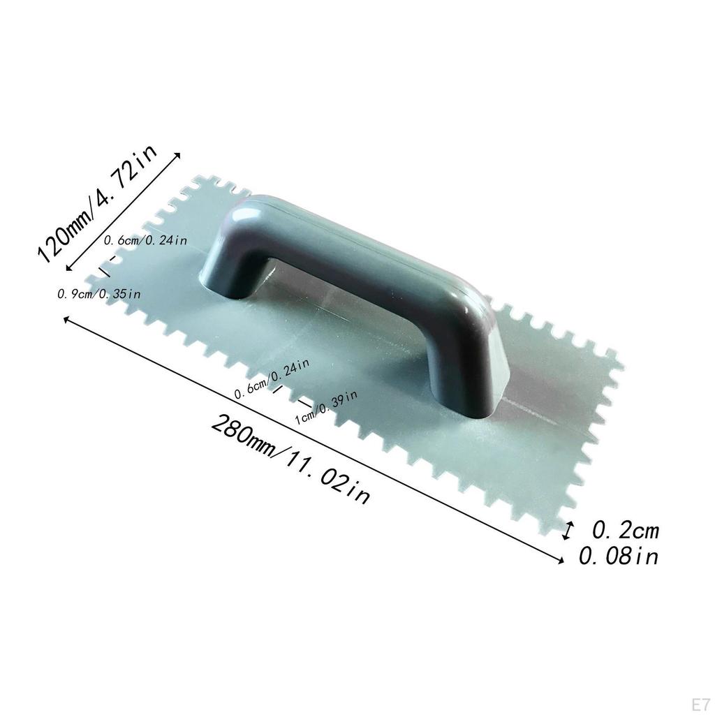 Betongglättkelle Komfortabler Griff Stabile Handwerkzeuge Mauerwerk für Zement Fliese Abkratzen