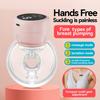 1pcs Hands-free Wearable Breast Pump Electric Fully Automatic Integrated Breast Pump Portable Breast Pump Painless Breast Feedin