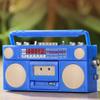 Dukkehus Mini Ornamenter Mini Nostalgisk Radioopptaker Modell Leker Dekorasjoner