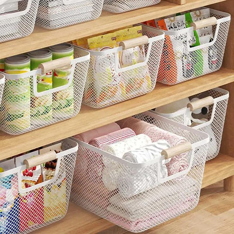 Multifunktionaler Hohlraum-Aufbewahrungskorb Kunststoff-Kleinteile-Aufbewahrungskorb Badezimmer Nachttisch Küche Außenaufbewahrung