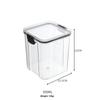 800/1300/1800 Ml Airtight Milk Powder Container Milk Storage Container Milk Powder Storage Box Food Storage With Spoon