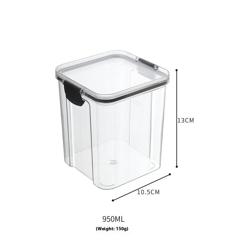 800/1300/1800 Ml Airtight Milk Powder Container Milk Storage Container Milk Powder Storage Box Food Storage With Spoon