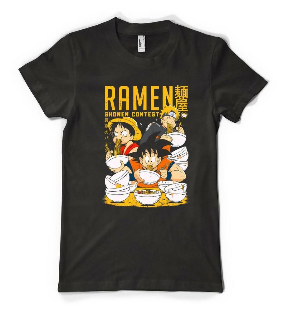 

Japanese Ramen Noodle Shonen Contest Anime Personalised Adult And Kids T Shirt 4XL