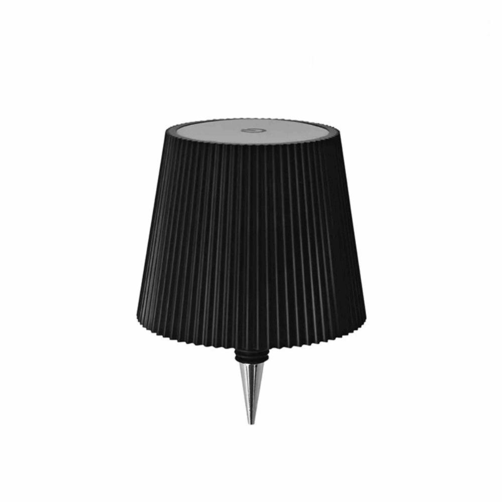 Wireless Pleated Bottle Lamp Touch LED Cordless Table Lamp Wine Bottle Lamp  Home Decoration