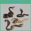 Realistic Pvc Snake Toy Set Includes Cobra Python And King Cobra Static Models