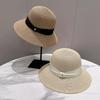 Summer New Sunshade Bucket Hat Women's Versatile Face Small Sunscreen Sun Hat Seaside Vacation Beach Hat