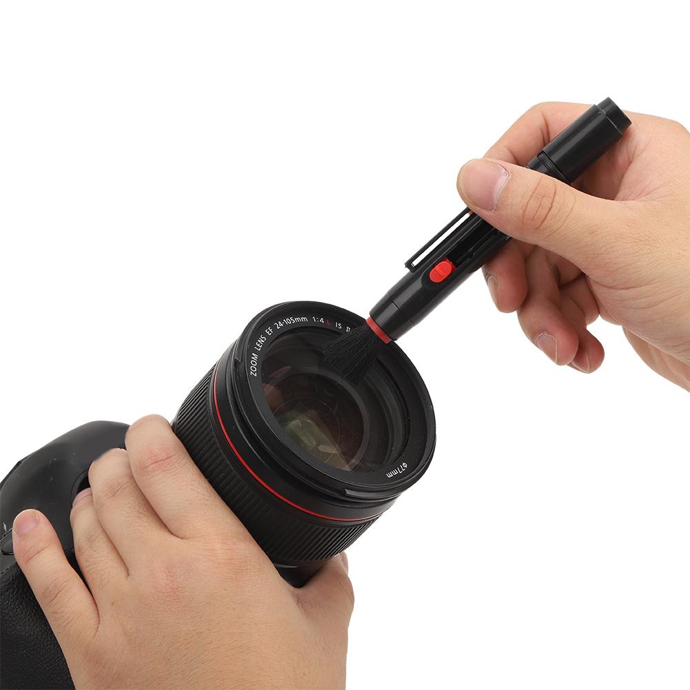 Camera Lens Screen Cleaning Dust Blower Brush Cleaning Cloth Kit For DSLR Cameras