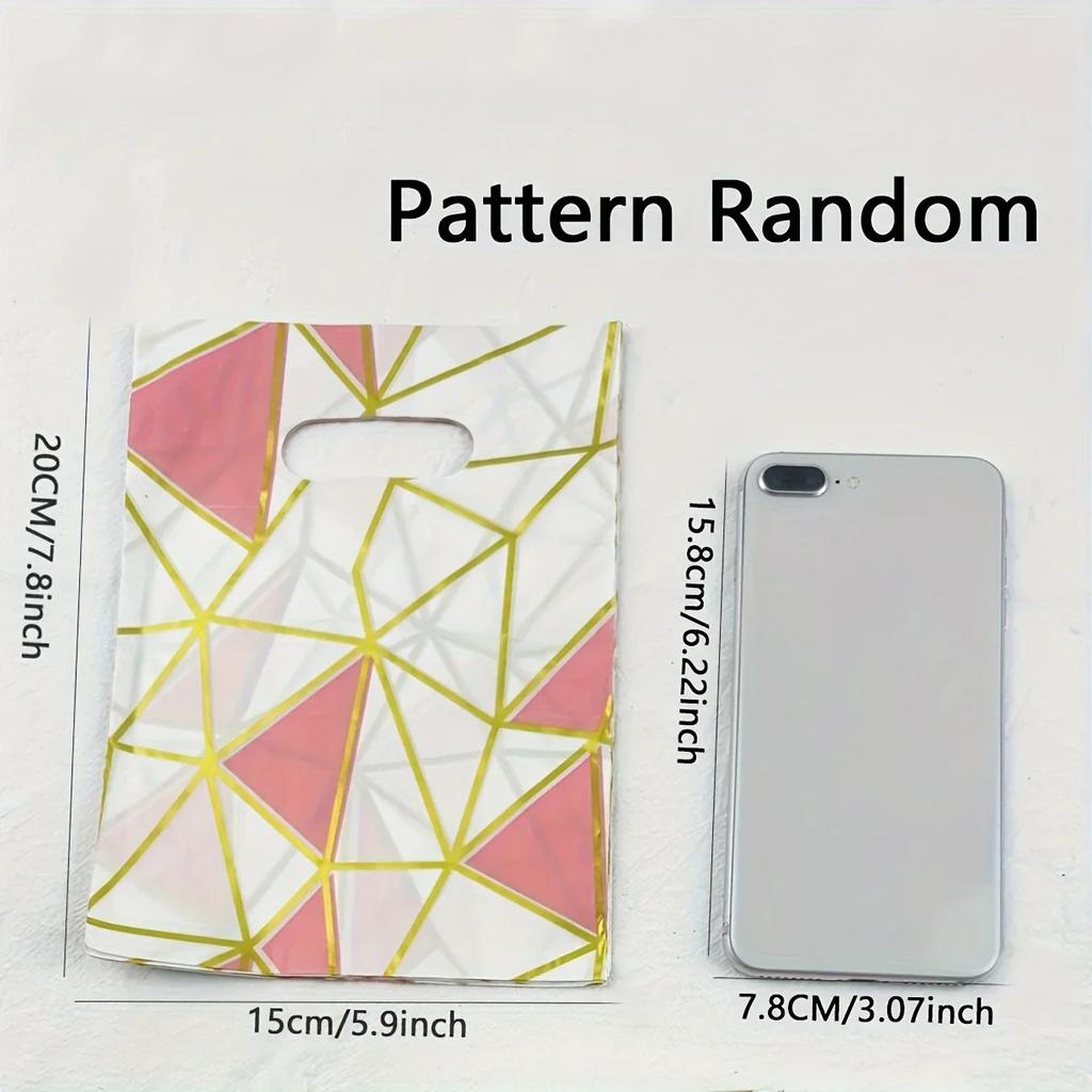 10pcs-Small and Fresh Jewelry Bags Art Gift Bags, Packaging Bags Gift Bags Boutique Department Store Packaging Bags