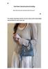 High-End Women's Denim Pleated Dumpling Tote Bag - Autumn/Winter 2026 Collection