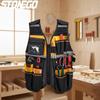 Breathable Reflective Safety Jacket Multi Pocket Storage Vest for Construction Gardening Auto Repair Tools