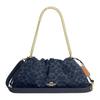 COACH Faye Denim Fabric Handbag Large Women's Indigo CDB97-IMTYV
