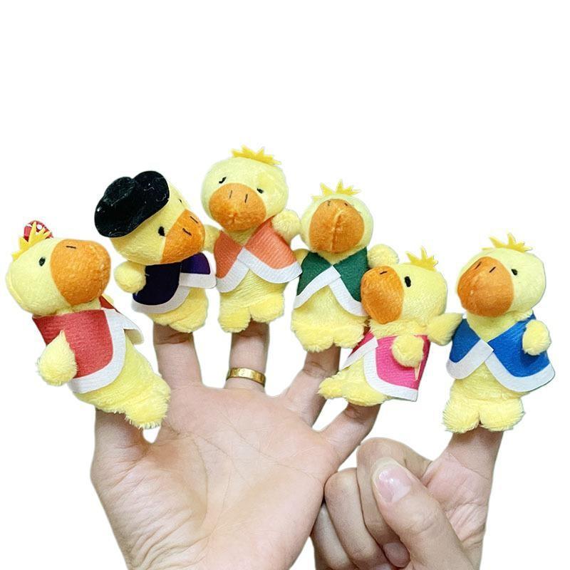 

Puppet Plush Finger Set With Soft Short Plush For Toddler Early Education Doll