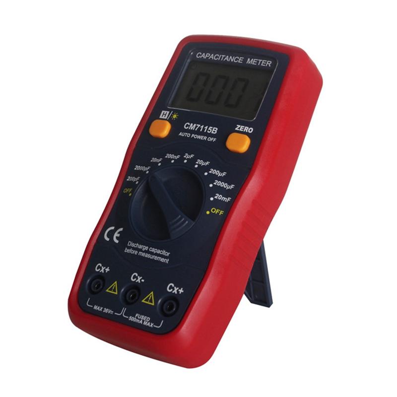 AD23-CM7115B Capacitance Meter Digital Multimeter LCD Display Measurement Tool,CM-7115A Upgrade