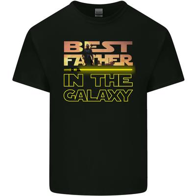 The Best Father In the Galaxy Fathers Day Mens Light Cotton T-Shirt Unisex T-Shirt