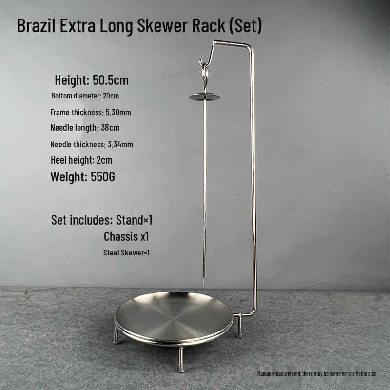 Kebab Skewer Display Rack: Creative Barbecue Needle Stand for Lamb and Meat Roasting