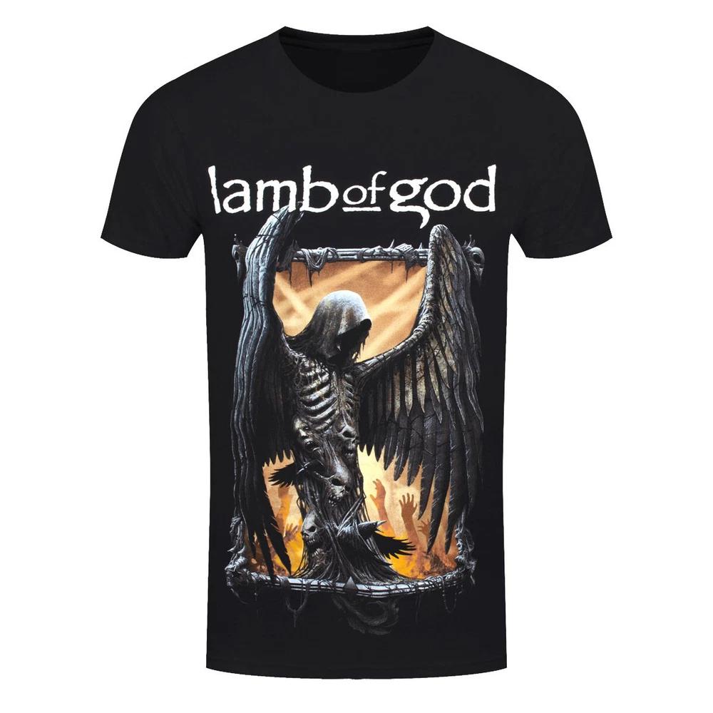 Lamb Of God TShirt Winged Death Band New Black Official S
