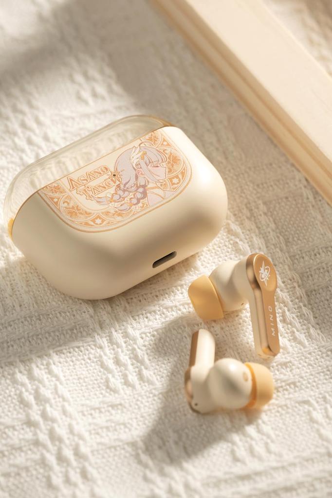 TANCHJIM MINO Wireless Earbuds Active Noise Cancelling Sound Quality Bluetooth Lightweight IPX4 Waterproof Up to 37 Hours of Playtime Character Voice