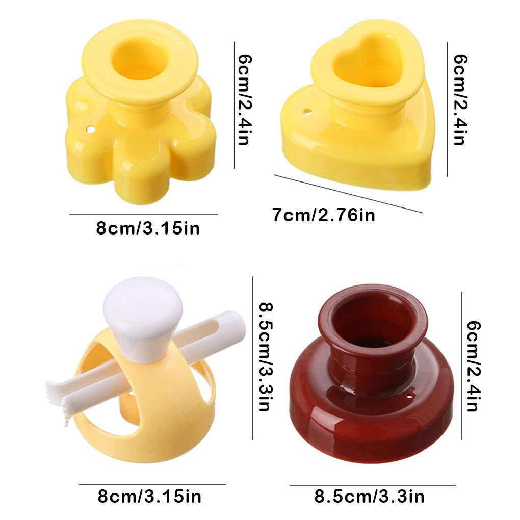 Donut Embossing Mold Non-Stick Household Cake Decorating Tools Waffle Multi-functional DIY Pressing Die Bakeware Accessories