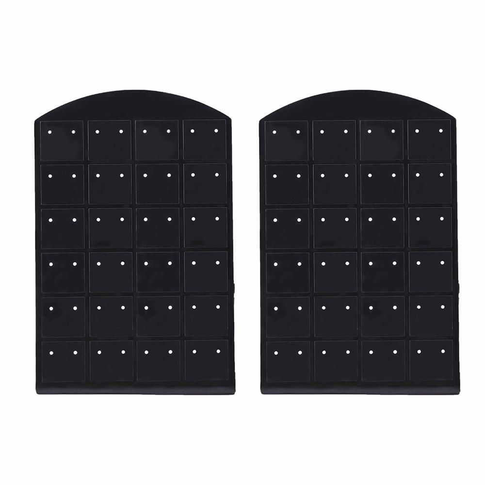 Women Organizer Holder 48/72 Holes Stand Display Earrings Holder Earrings Jewelry Display Stand