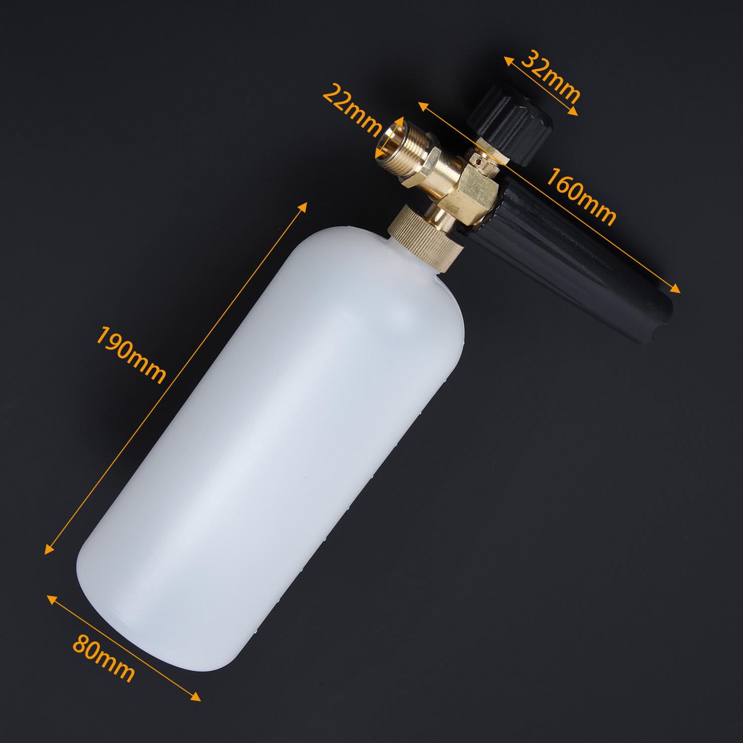For Kranzle Compatible Foam Lance 3200 PSI Pressure Washer Sprayer with 1L Bottle for Improved Cleaning Efficiency