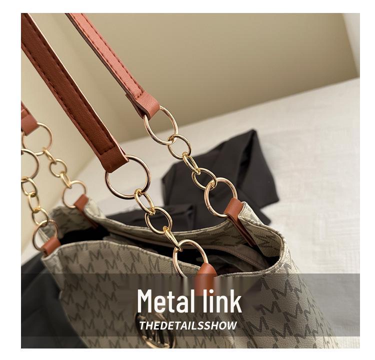 Retro Large Capacity Women’s Underarm Shoulder Bag - 2025 Summer Trend Commuting Tote Handbag