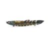 Cloth Strip Link, Flexible Swimming Posture, Multi-Section Fish 9 Sections, Loach Freshwater Simulation Bait Abs Plastic Simulation Luya Fish