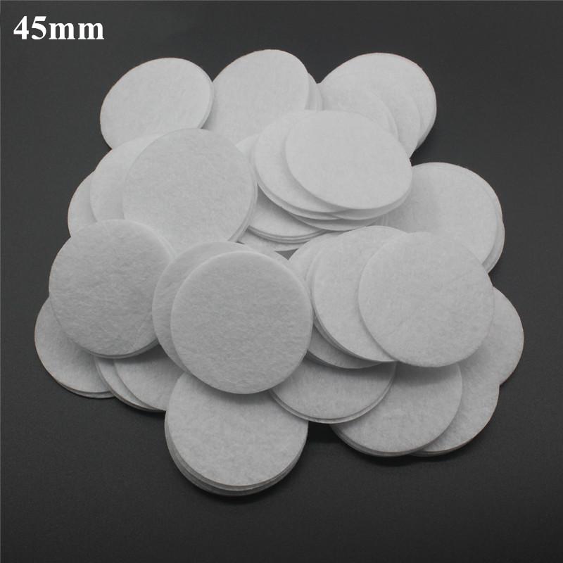 

200 шт. 40/45/50 мм цветные нетканые круглые фетровые подушечки для высечки аппликаций для поделок своими руками аксессуары для волос с цветочной основой