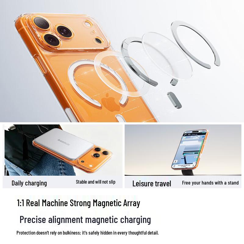 Baseus Magnetic Clear Case for iPhone 17