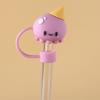 Cute Straw Covers Cap Leak-proof Straw Cap 10mm Diameter Drinking Straw Cover Dust-Proof Straw Lid for 30oz 40oz Tumblers And Outdoor Travel