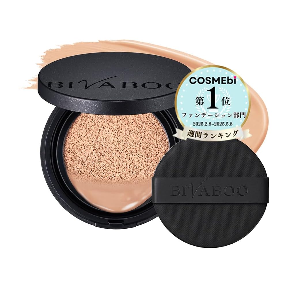 

BIVABOO Velvet Jewel Cushion Light 10 SPF50 Moisturizing Long-Lasting Coverage Makeup