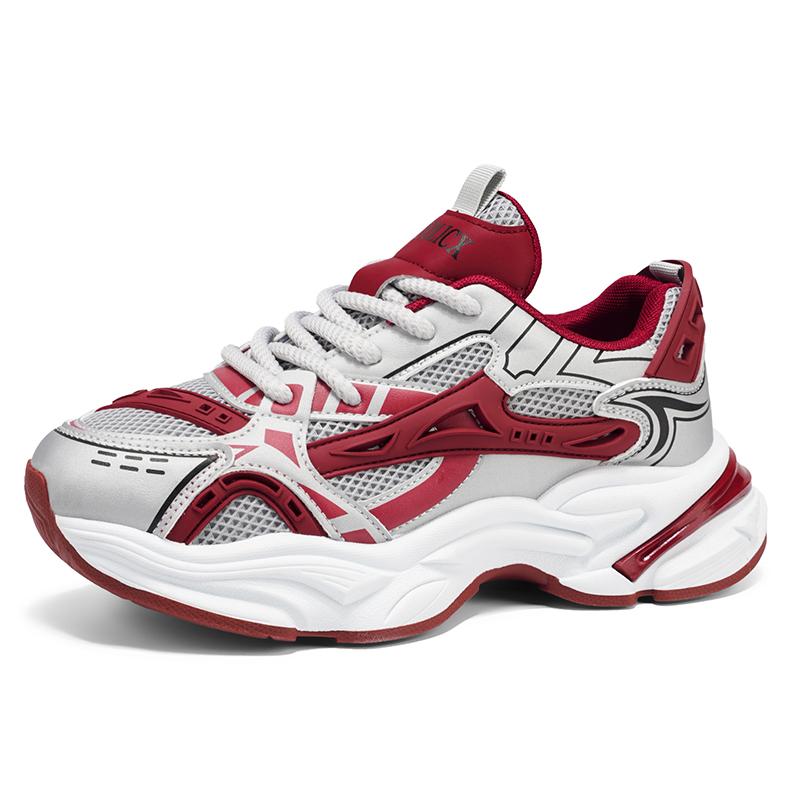 Chaussures de sport tendance polyvalentes quatre saisons, chaussures dad à semelles épaisses à la mode, chaussures décontractées