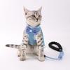 Belt-style Bow-shaped Cat Leash To Prevent Escape, Adjustable Cat Walking Rope, Chest-back Traction Rope