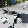 Long Hose Bicycle Rearview Mirror Adjustable Wide Angle Convex Mirror for Motorcycle Bike Handlebar