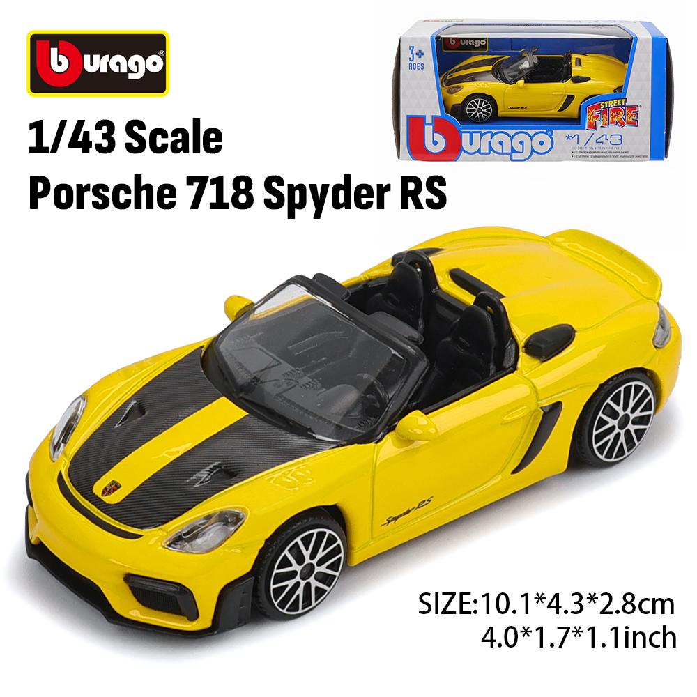 Bburago 1:43 Porsche 911 GT2 RS Lamborghini Alloy Model Simulation Car Model Car Toy Male Collection Gift Ornament