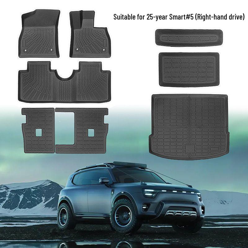 Eco-friendly Trunk Mat for Tank 400: Custom Surround Style Interior Trim for New Energy Models