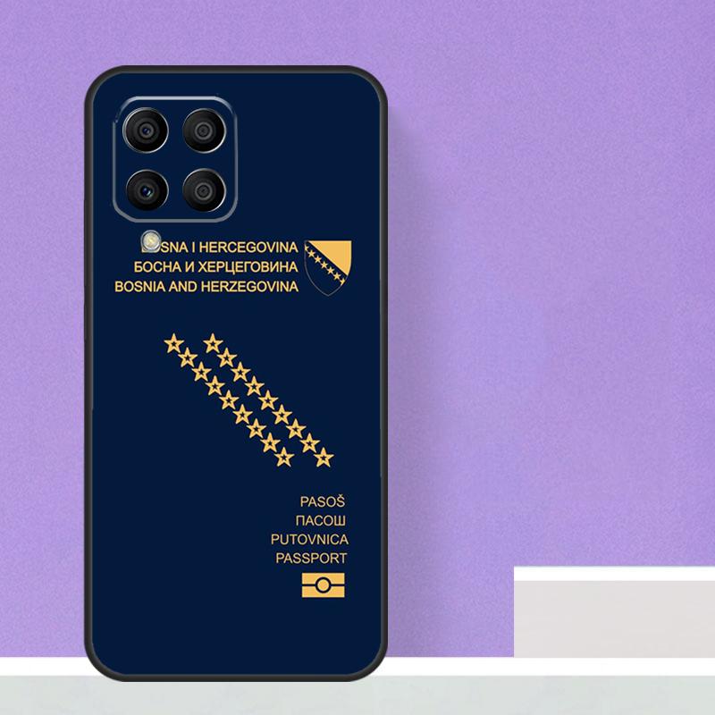 Bosnia Flag For Samsung Galaxy M12 M32 M52 M14 M34 M54 M21 M51 M31 M30s M20 M15 M55 M13 M33 M53 Case