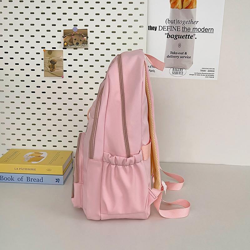 College Style Schoolbag Women Large Capacity Backpack Girls Lightweight Waterproof Backpack