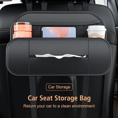 Backbox Storage Box For Car Truck SUV Van Auto Seat Back Pocket Car Seat Back Storage Bag Rear Seat Interior Products Waterproof