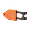 Crochet d'ancrage de corde Compact Texturé Guide pour campeurs, menuisiers, camping,