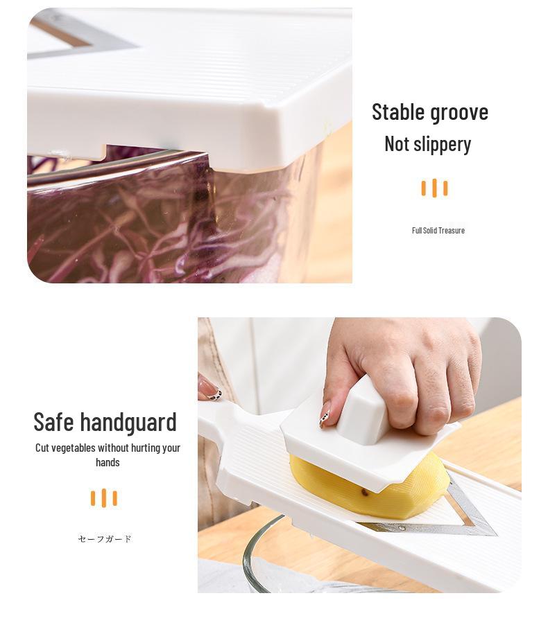 Multifunktionaler japanischer Gemüseschneider & Julienne-Reibe