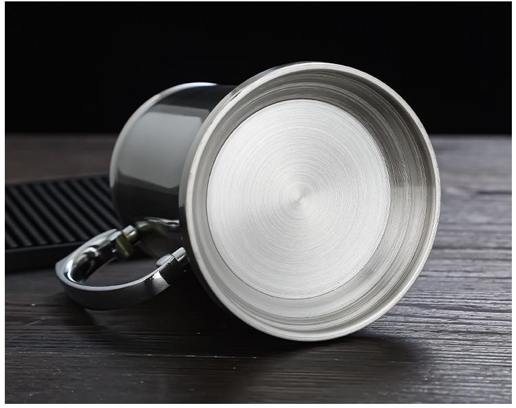 304 Stainless Steel Flame Cocktail Shaker & Beer Mug