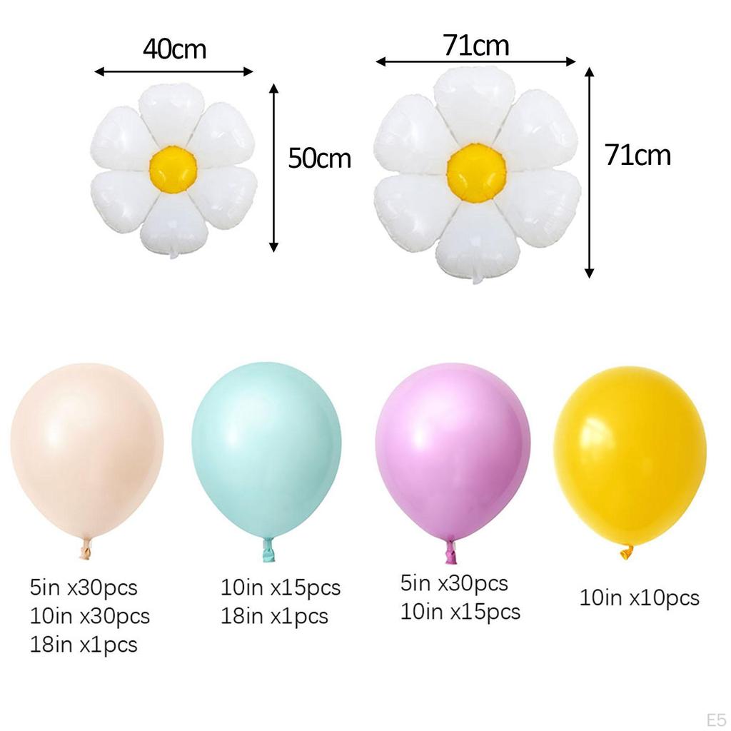 Balloon Garland Arch Set Latex Balloons Party Pastel for Wedding, Engagement,