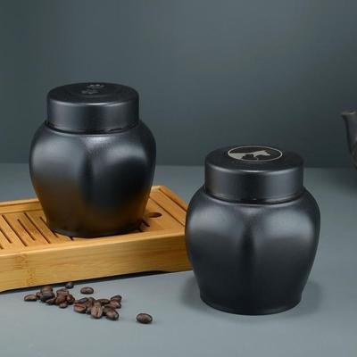 Portable Stainless Steel Pet Memorial Ash Urn Black Moisture-Proof Cat Funeral Keepsake Sealed Jar Dog Cremation Urn Pet Funeral