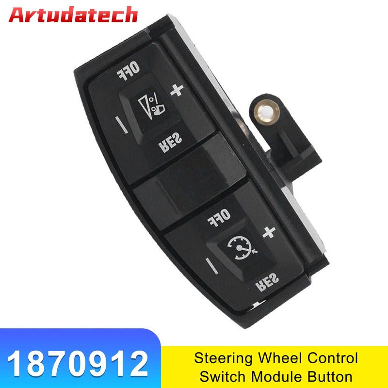 Artudatech Steering Wheel Control Switch Module Button 1870912 for Scania R-Series